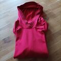 Damen-Sweatshirt mit Kapuze von s Oliver Gr.: 38 , Rot, gebraucht