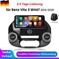 12.3'' Autoradio Android CarPlay Für Mercedes-Benz W447 GPS Navi SWC KAM 6+128G