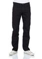 Cross Jeans Herren Jeans Antonio Jeanshose Denim Stretch Relax Fit Black w30-w38