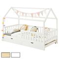 Hausbett Montessoribett 90 x 200 Kiefer Tippibett Kinderbett