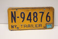 USA NUMMERNSCHILD NEW YORK + STICKER OLD STYLE US KENNZEICHEN LICENSE PLATE 9487