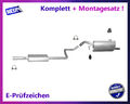 Auspuffanlage für Mitsubishi Colt VI VII 1.1 1.3 55/70KW Auspuff Montagesatz