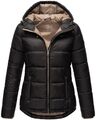 Marikoo Damen Jacke Steppjacke Übergangsjacke Stepp Herbst gesteppt Leandraa Neu