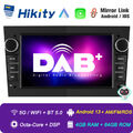 DAB+ 8-Core Apple Carplay Autoradio Für OPEL Astra H Corsa C D Zafira B Meriva