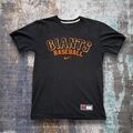 Nike San Francisco Giants T-Shirt Baseball Center Logo Y2K Medium USA Sport