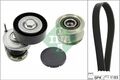 INA Keilrippenriemensatz 529 0466 20 für VW POLO TDI SKODA ROOMSTER 5J7 FABIA 2