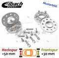 Eibach Spurplatten VA 30mm & HA 50mm für Renault Clio I 5/357 B/C57 :: 90 >> 98