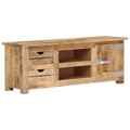  Mangoholz TV Schrank 110x30x40cm Fernsehschrank Lowboard Fernsehtisch vidaXL