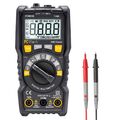 Multimeter Digital True RMS 600V Strommessgerät 10A Durchgang Kapazität kompakt