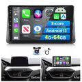 8 Core 4GB+64GB Android 13 Autoradio Navi Radio GPS für Ford Focus Bj. 2019-2023