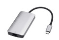 Amazon Basics 4-in-1-USB-C-Adapter mit USB-C auf HDMI, Ethernet-Anschluss