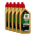 CASTROL Power 1 Racing 4T 10W-30 2-Rad Motorenöl API SL, JASO MA2, 5x1 Liter