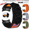 Nylon Armband für Samsung Galaxy Watch 7 FE 6 5 4 40mm 44mm 43/47mm/5 Pro 45mm