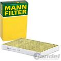 MANN INNENRAUMLUFT FILTER für AUDI A4/ AVANT/ CABRIOLET A6/ AVANT SEAT EXEO TDI