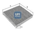 Innenraumfilter Aktivkohlefilter 54.135.00 UFI für OPEL OMEGA B OMEGA B Caravan