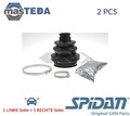 23202 ACHSMANSCHETTE ANTRIEBSWELLE SPIDAN 2PCS FÜR VAUXHALL ASTRA V CC
