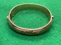 1/5TH 9CT ROLLGOLD ARMBAND VINTAGE SAMMLERSTÜCK 18G ARMREIF ROLLGOLD GEBRAUCHT