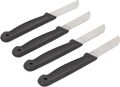 4x Küchenmesser / Schälmesser / Gemüsemesser Klinge Edelstahl Cuisine Elegance