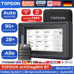 2024🔥TOPDON AD800 BT Profi KFZ Diagnosegerät Auto OBD2 Scanner ALLE SYSTEM TPMS