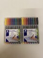 2x Staedtler Lumocolor Folienstifte-set Farbsortiert Non-permanent 2x8 stifte