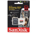 SANDISK Extreme PRO® UHS-I, MicroSDXC Speicherkarte, 256 GB, 170 MB/s 4K NEU OVP