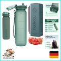 Hydracy Trinkflasche mit Fruchteinsatz - 1L Wasserflasche - BPA-freie Trinkfl...