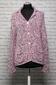 180 31 PUBLIC Damen Strickjacke Gr. 40 rosé magenta bunt meliert Strick Jacke