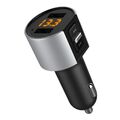 Bluetooth FM Transmitter KFZ Auto Radio MP3 Player Dual USB Ladegerät Adapter DE