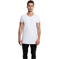 UrbanClassics T-Shirt Long Shaped Side Zip Tee Herren Reißverschluss black white