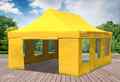 Faltpavillon Faltzelt Pavillon 4x6m Gelb Gartenzelt Klappzelt Wasserdicht