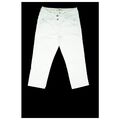 Cecil Denim Sommer Jeans 3/4 Hose stretch Capri Short Bermuda Gr. 38 M W29 Weiß