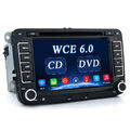 7" AUTORADIO Mit GPS NAVI VW DVD PLAYER BLUETOOTH Für VW GOLF 5 PASSAT TOURAN