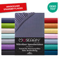 Spannbettlaken Bettlaken Jersey Spannbetttuch Mikrofaser Boxspringbett Laken