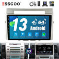 Android 13 4+64G Autoradio Carplay GPS DAB+ Cam Für Toyota Corolla Verso 03-09