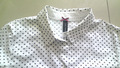 Marc Cain Bluse  Gr.N3  36/38 Weiß Schwarz Tailliert Business Büro Print