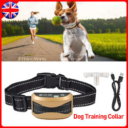 Anti Bell Halsband Hunde Erziehungshalsband Anti Bark Collar Gerät für Hunde DE