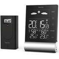 Hama Wetterstation Black Line schwarz 186417 Wetterstation