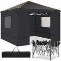 Pavillon 3x3-3x6m Wasserdicht Pop Up Stabil Faltpavillon Partyzelt Festzelt DHL