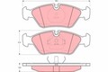 TRW Bremsbelagsatz, Scheibenbremse GDB298 für ALPINA BMW FERRARI PORSCHE