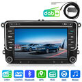 DAB+ Autoradio NAVI CD Bluetooth für VW Golf 5 6 PLUS Touran Passat B6/B7 Tiguan