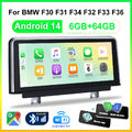 10.25'' Autoradio CarPlay Für BMW F30 F31 F32 F33 F34 F36 NBT 6G+64GB GPS 4G DSP