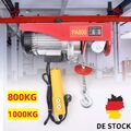 Elektrische Seilwinde Motorwinde Seilhebezug 800KG-1000KG mit Fernbedienung DHL