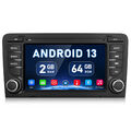 Für Audi A3 S3 RS3 8P 8V 7" Apple Carplay Android 13.0 Autoradio GPS SWC Navi BT