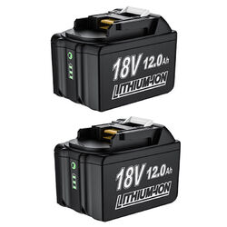 4x 6.0Ah Akku + Doppelladegerät für Makita 18V BL1830 BL1860B Li-Ion 6000mAh DHL