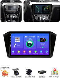 Für VW Magotan Passat B8 15-19 Autoradio DAB+4G+HDMI Android 14 Carplay GPS Navi