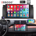 32GB Carplay Android 13 Autoradio GPS NAVI BT DAB+ KAM für BMW 5er E39 X5 E53 M5