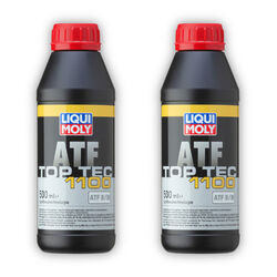 2x 500ml LIQUI MOLY 3650 Getriebeöl Top Tec ATF 1100 u.a. Volvo + Ford