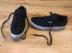 PUMA Schuhe, Turnschuhe, Sneaker Plateau Gr. 41 schwarz !!!