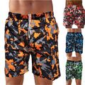 Camouflage Badeshorts Badehose Shorts Herren Männer Bermuda Shorts Sport Men 73