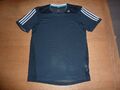 "ADIDAS" CLIMACOOL HERREN SHIRT/TRIKOT - GR. S/M ??? - BLAU - 75% POLYESTER